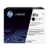 Toner Originale HP 81X Nero