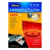 Laminating sleeves Fellowes 5307407 Transparent Laminate (100 Units) (100 pcs)