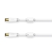 Cable de Antena Hama 00205247 Blanco 3 m