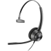 Hovedtelefoner med mikrofon Plantronics 77T43AA Sort