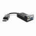 Adaptateur DisplayPort vers VGA HP AS615AA Noir 20 cm