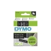 Gelamineerd tape Dymo S0720610 Zwart Wit/Zwart