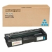 Original toner Ricoh 407544 Sort Cyan