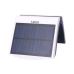 Aplique LED EDM Solar Branco Sensor de Movimento 6500 K 2 W 220 lm