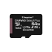 Micro SD geheugenkaart met adapter Kingston Canvas Select Plus 64 GB