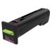 Toner Lexmark 72K2XC0 Czarny Magenta