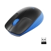 Mouse Fără Fir Optic Logitech M190 Albastru Negru/Albastru