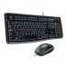 Keyboard and Mouse Logitech MK120 Black Spanish Qwerty