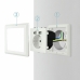 Prise Murale avec 2 Ports USB NANOCABLE 10.35.0010 5V/2.4A 5 V 2,4 A