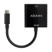 Адаптер USB-C—HDMI Aisens A109-0684 Чёрный 15 cm