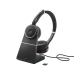 Auricolari con Microfono Jabra Evolve 75 Nero