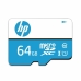 Carte Mémoire Micro SD avec Adaptateur HP HP-MSDCWAU1-64GB 16 GB 64 GB Cours 10 100 Mb/s