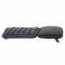 Teclado Logitech Ergo K860 Preto Cinzento Grafite Qwerty espanhol