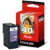 Tinteiro de Tinta Original Lexmark Z1520 Azul Preto