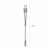 Adaptateur jack femelle ou mâle 3.5mm Aisens A128-0417 25 cm