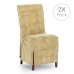 Chair Cover Eysa TURIN Mustard 40 x 135 x 45 cm 2 Units