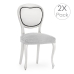 Chair Cover Eysa THOR Grey 50 x 5 x 50 cm 2 Units