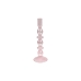 Lyseholder Romimex Pink Glas 9 x 27 x 9 cm