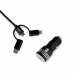 Universele USB-Autolader + USB-Kabel-C Subblim SUB-CHG-4CC002