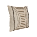 Pute Romimex Beige Krem Bomull Skjell 45 x 8 x 45 cm Broderi