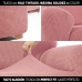 Cover for chaise longue with short left arm Sofaskins NIAGARA 210 - 340 cm