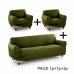 Sofa cover Sofakover Pocket Trio Romeo 3 enheder