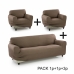 Sofa cover Sofakover Pocket Trio Romeo 3 enheder