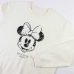 Damen Sweater ohne Kapuze Minnie Mouse Beige