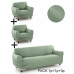 Sofa cover Sofakover Pocket Trio Romeo 3 enheder