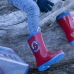 Bottes en Caoutchouc pour Enfants Spider-Man Rouge