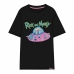 Unisex T-paita Rick and Morty Musta