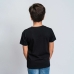 Maglia a Maniche Corte per Bambini Batman Nero