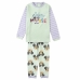 Pijama Infantil Mickey Mouse Roz Verde Gri