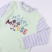 Pijama Infantil Mickey Mouse Roz Verde Gri