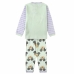 Pijama Infantil Mickey Mouse Rosa Verde Gris