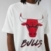 Camiseta de Manga Corta NBA SCRIPT MESH New Era WHIFDR 60284736 Blanco