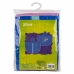 Waterponcho met Kap Stitch Blauw