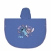 Poncho Impermeabil cu Glugă Stitch Albastru