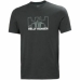 Heren-T-Shirt met Korte Mouwen NORD GRAPHIC Helly Hansen 62978 981 Grijs