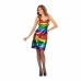 Costume per Adulti My Other Me Vestito Arcobaleno