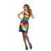 Costume per Adulti My Other Me Vestito Arcobaleno