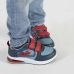 Buty sportowe z LED Spider-Man Velcro Niebieski