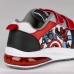 Sportschoenen met LED The Avengers Velcro Zwart