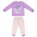 Pijama Infantil Frozen Lilás