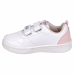 Scarpe Sportive per Bambini Minnie Mouse Velcro Bianco