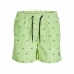 Мъжки бански PSTFIJI JJSWIM MINI STRIPE LY  Jack & Jones 12227350 Зелен