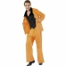 Costume per Adulti 70s Arancio Musica da discoteca