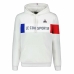 Férfi kapucnis pulóver Le coq sportif TRI HOODY NEW OPTICAL 2310015  Fehér