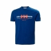 Heren-T-Shirt met Korte Mouwen NORD GRAPHIC Helly Hansen 53763 607  Blauw Roze