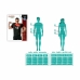 Costume per Adulti Nero Sanguinario Rugby (1 Pezzi)